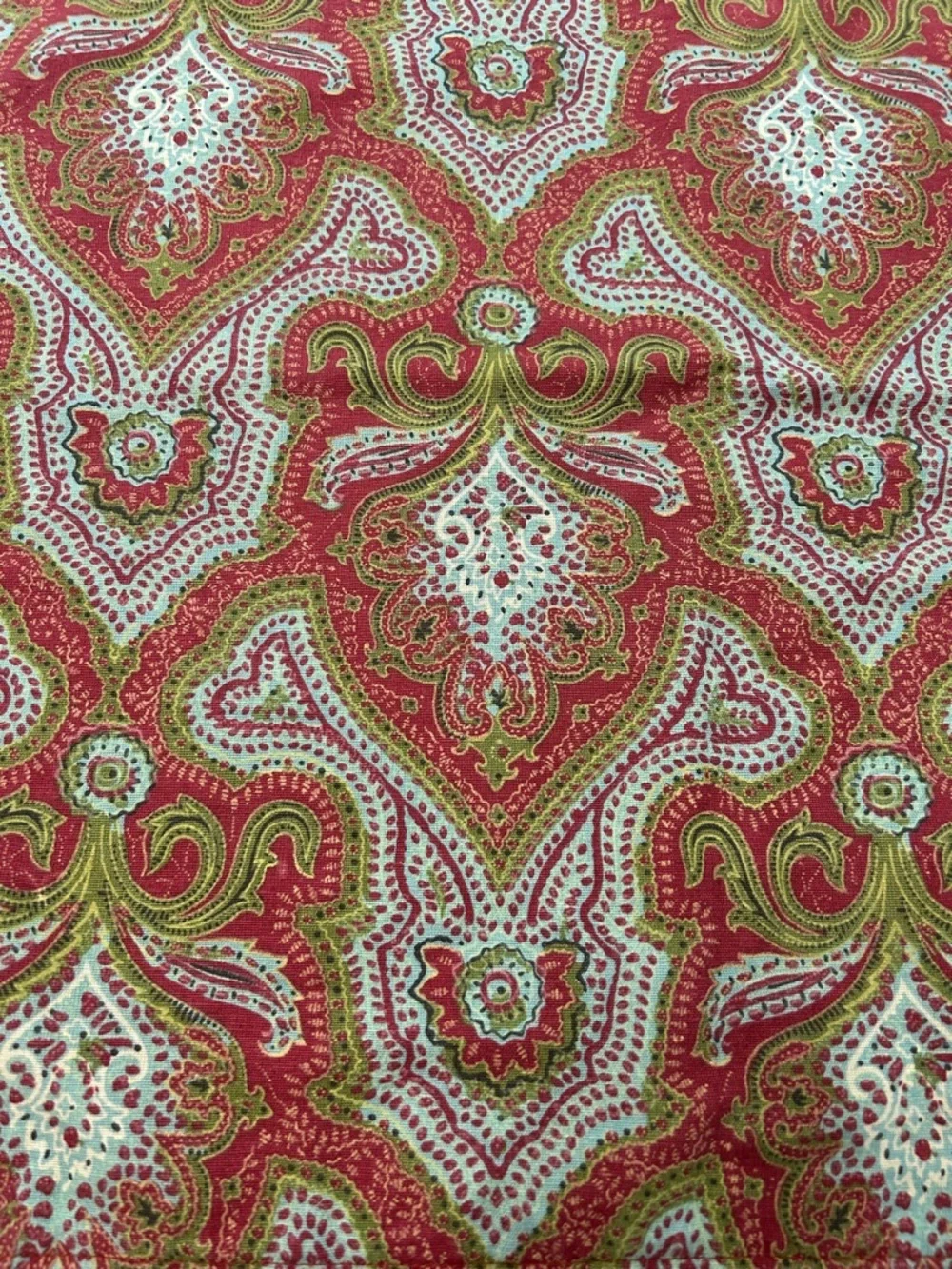 Pottery Barn Pillow Shams Paisley 20x20 Accent Pillow Cover